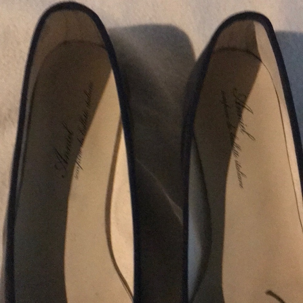 Anniel navy patent leather ballet flat - Picture 5 of 7